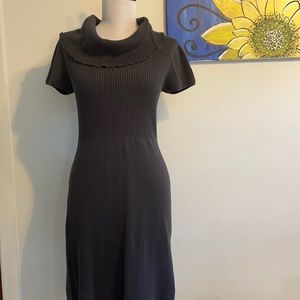 Pink Rose premium quality-cowl neck sweater dress